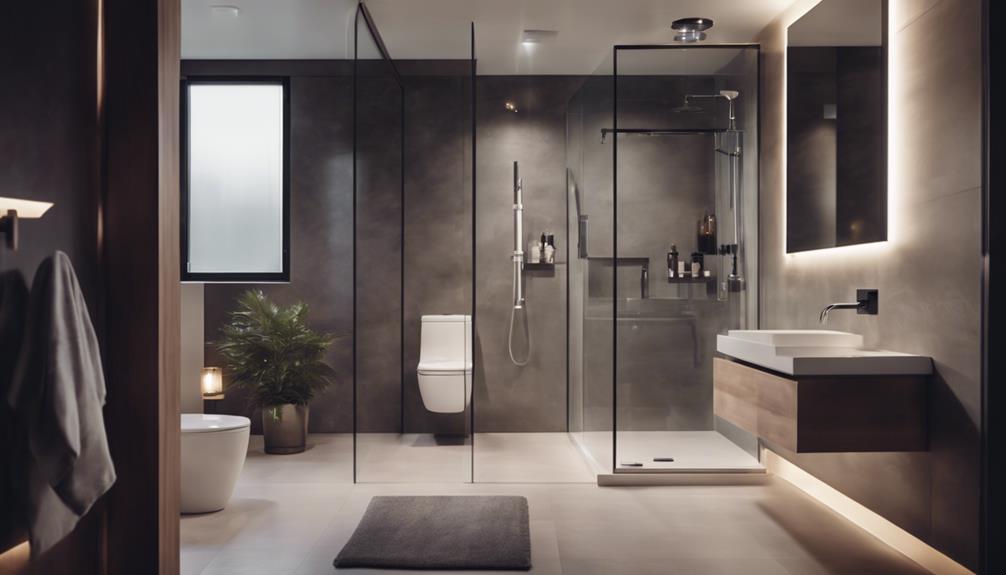 compact bathroom design trends